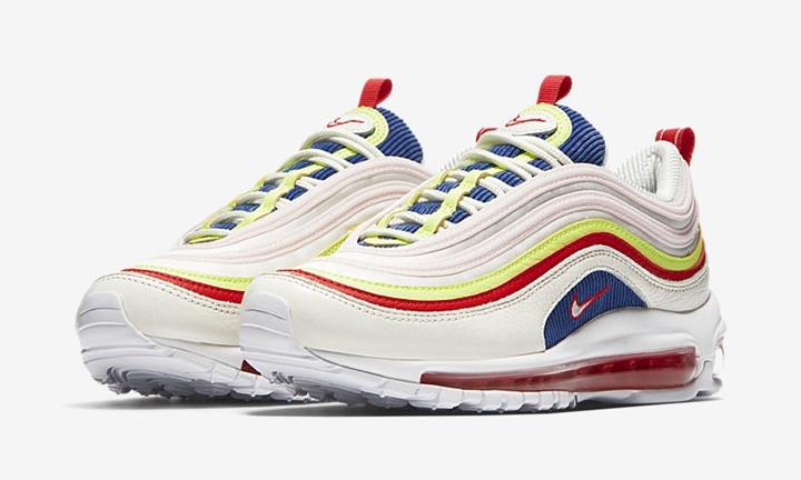 【オフィシャルイメージ】ナイキ エア マックス 97 SE コーデュロイ “セイル/アトミック ピンク” (NIKE AIR MAX 97 SE CORDUROY “Sail/Arctic Pink”) [AQ4137-101]