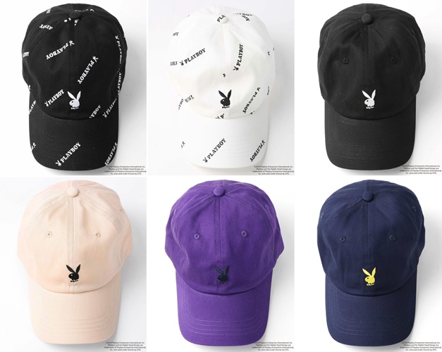 PLAYBOY × FREAK'S STORE 別注！6 PANEL CAP 全6モデルが5月中旬～発売 (プレイボーイ フリークスストア)