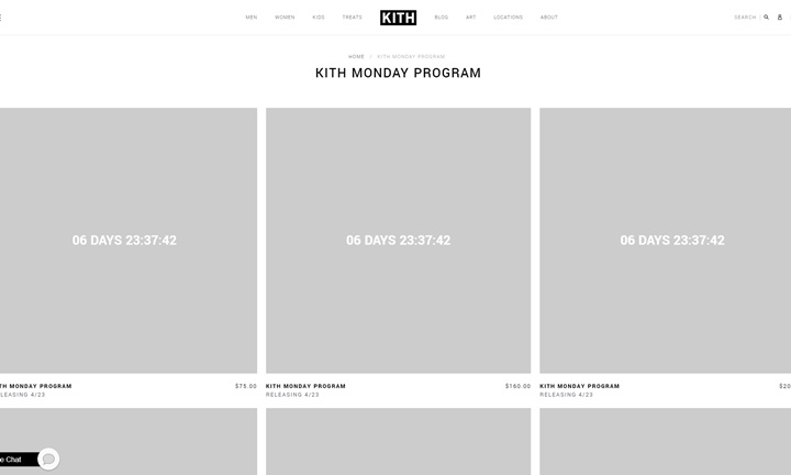 KITH MONDAY PROGRAM 2018年 第17弾が海外4/23発売予定 (キス)