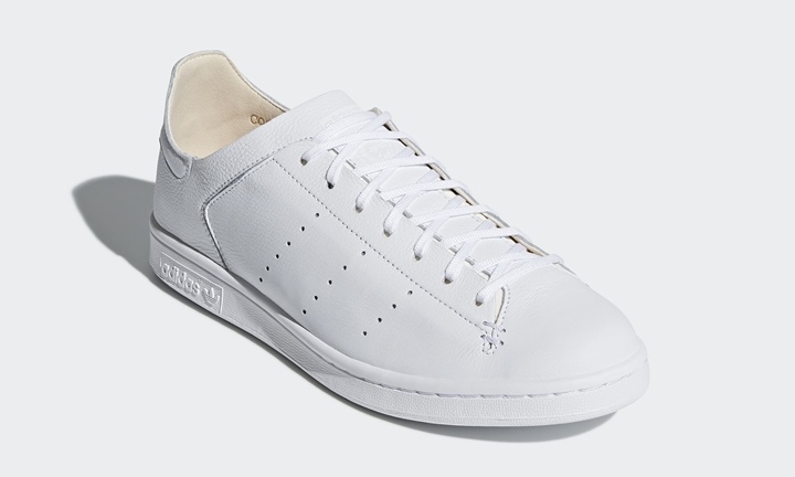 4/19発売！一枚はぎのレザーアッパーで構成されたadidas Originals STAN SMITH LEA SOCK 2 “Running White” (アディダス オリジナルス スタンスミス “ランニング ホワイト”) [CQ3031]