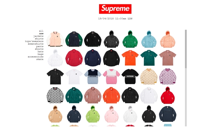 4/21発売！シュプリーム × ラコステ (SUPREME LACOSTE) & 2018 SPRING/SUMMER レギュラーアイテム一覧！