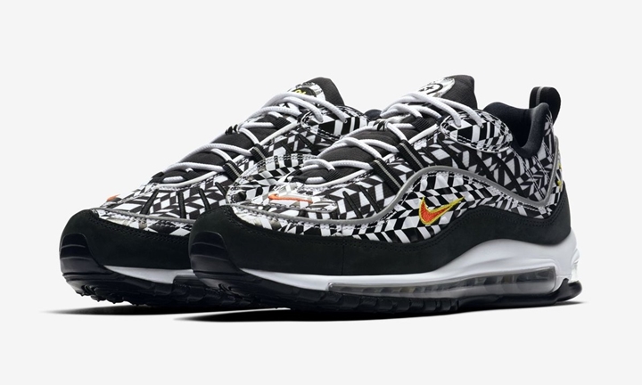 Nike air max 98 aop black clearance