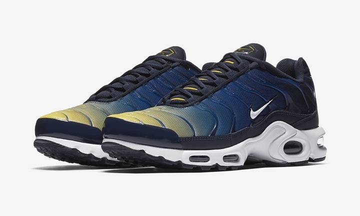 【オフィシャルイメージ】ナイキ エア マックス プラス “ジム ブルー/レモン ウォッシュ” (NIKE AIR MAX PLUS “Gym Blue/Lemon Wash”) [852630-407]