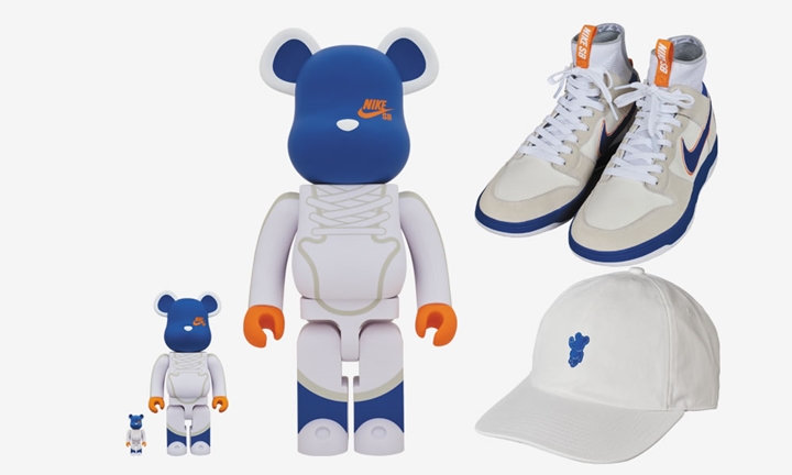 5月発売！BE@RBRICK × NIKE SB WHITE 100% & 400% / 1000% / ZOOM DUNK HIGH ELITE (ベアブリック ナイキ ズーム ダンク ハイ エリート)