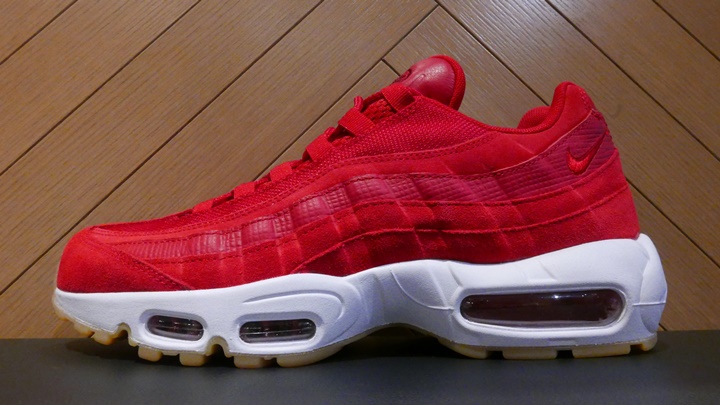 4/25発売！ナイキ エア マックス 95 プレミアム “レッド/ホワイト” (NIKE AIR MAX 95 PREMIUM “Red/White”) [538416-602]