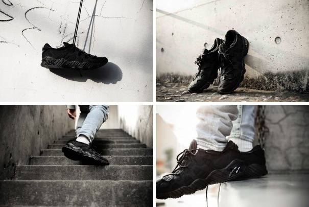 atmos限定！5/3発売！ASICS TIGER GEL-MAI “Triple Black” (アシックス タイガー ゲル マイ “トリプル ブラック”)