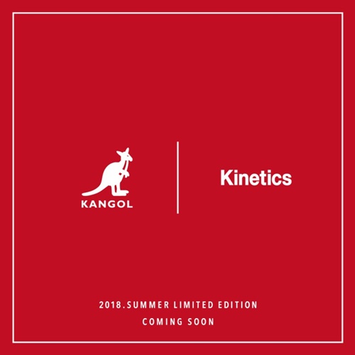 KANGOL x Kinetics 2018 SUMMER Limited Editionが近日展開予定 (カンゴール キネティクス)