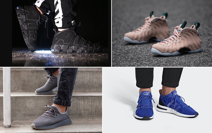 【まとめ】4/27発売の厳選スニーカー！(NIKE AIR MORE UPTEMPO “REFLECTIVE”)(WMNS AIR FOAMPOSITE ONE “Particle Beige”)(adidas Originals DEERUPT RUNNER)(adidas Originals ARKYN)他