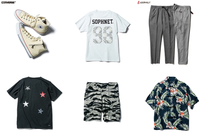 SOPHNET. 2018 S/S COLLECTION レギュラーアイテムが4/28発売 (ソフネット 2018年 春夏)