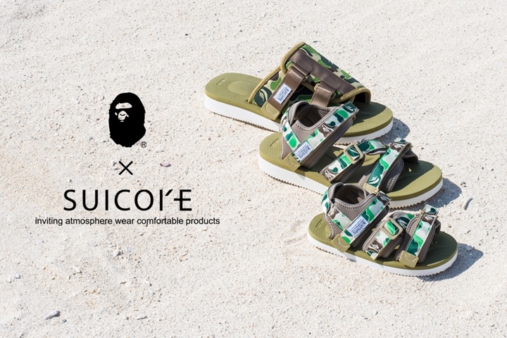 A BATHING APE x SUICOKEが5/5から発売！テープ部分にBAPEの代名詞でもある”BAPE CAMO”を施した唯一無二のスペシャルモデル (ア ベイシング エイプ スイコック)