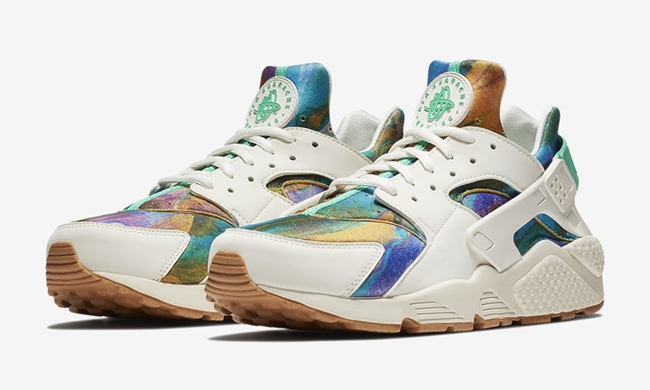 【オフィシャルイメージ】ナイキ ハラチ ラン プリント “セイル/ハイパー クリムゾン” (NIKE HUARACHE RUN PRINT “Sail/Hyper Crimson”) [AQ0533-100]