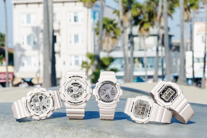 G-SHOCKから夏の手元に爽やかさを加える、ホワイトをテーマカラーにしたNewモデルが「Marine White」5月発売 (Gショック ジーショック)