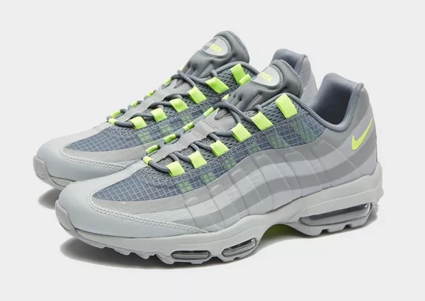 JD Sports EXCLISIVE NIKE AIR MAX 95 ULTRA SE “Grey/Volt” (ナイキ エア マックス 95 ウルトラ SE “グレー/ボルト”)