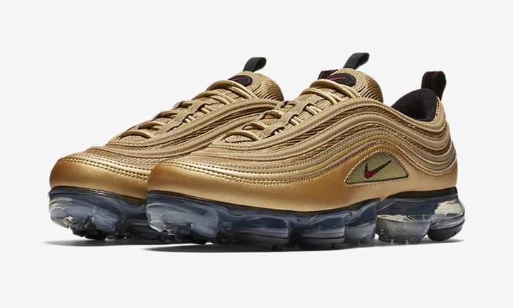 【オフィシャルイメージ】5/17発売予定！NIKE AIR VAPORMAX 97 “Metallic Gold” (ナイキ エア ヴェイパーマックス 97 “メタリック ゴールド”) [AJ7291-700]