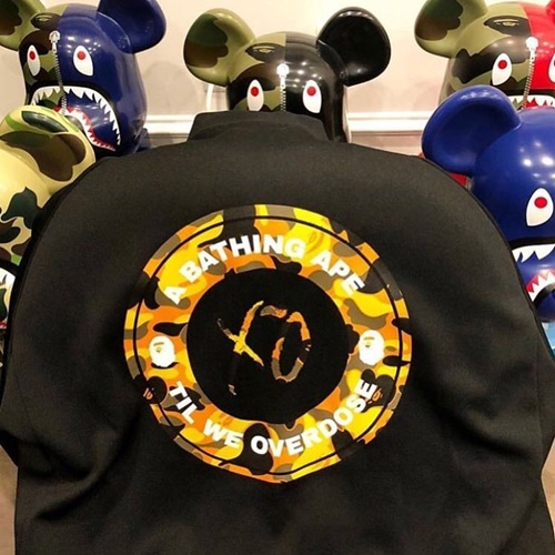 A BATHING APE x The Weeknd XO コラボレーションショットが登場 (ア ベイシング エイプ ザ・ウィークエンド)