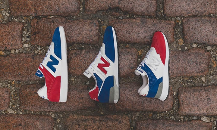 New Balance オフィシャルショップ限定！「576」の30周年を記念した“トリコロールパック”が登場 (ニューバランス)