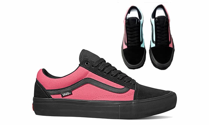 VANS ASYMMETRY OLD SKOOL PRO "BLACK/ROSE/BLUE" (バンズ アシンメトリー オールドスクール プロ)