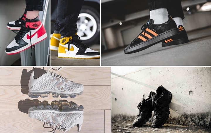 【まとめ】5/3発売の厳選スニーカー！(NIKE AIR JORDAN 1 “BEST HAND IN THE GAME COLLECTION”)(PORTER × adidas Originals CAMPUS)(ASICS TIGER GEL-MAI “Triple Black”)(AIR VAPORMAX INNEVA WOVEN)他