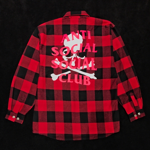 mastermind TOKYOにて、5/3から先着でAnti Social Social Club コラボ”flannel shirt”がリリース (マスターマインド トウキョウ アンチ ソーシャル ソーシャル クラブ)
