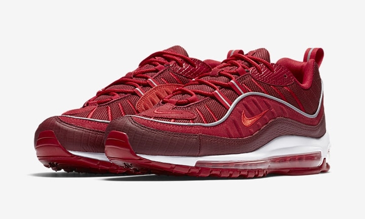 【オフィシャルイメージ】5/10発売！ナイキ エア マックス 98 SE “チーム レッド/ハバネロ レッド” (NIKE AIR MAX 98 SE “Team Red/Habanero Red”) [AO9380-600]