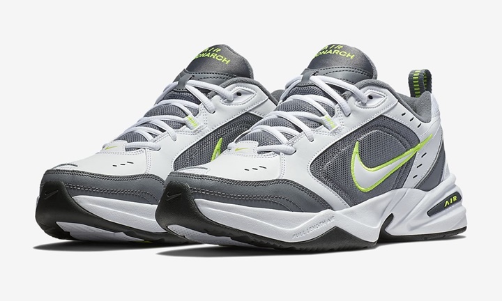 【オフィシャルイメージ】ナイキ エア モナーク 4 “ホワイト/クール グレー” (NIKE AIR MONARCH IV (4E) “White/Cool Grey”) [415445-100]