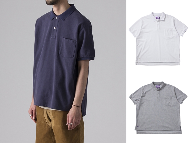 THE NORTH FACE PURPLE LABELからCOOLMAXを使用したビッグポロシャツ「H/S Big Polo Shirt」が発売 (ザ・ノース・フェイス パープルレーベル)