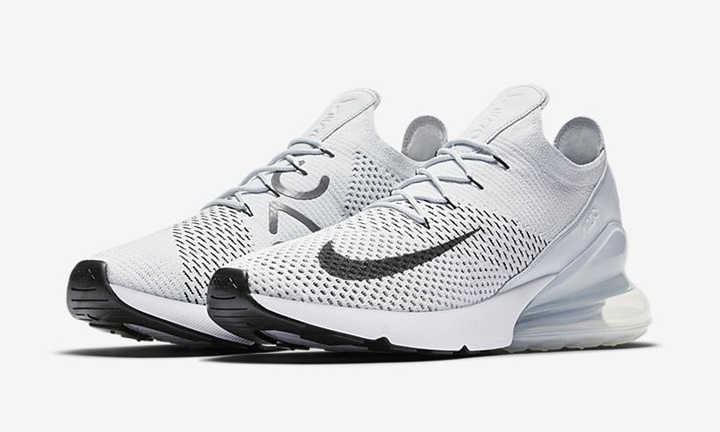 【オフィシャルイメージ】ナイキ エア マックス 270 フライニット “ホワイト/ブラック” (NIKE AIR MAX 270 FLYKNIT “White/Black”) [AO1023-003]