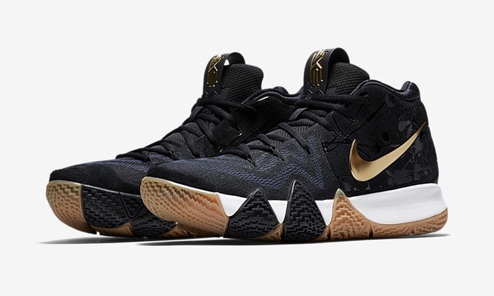 【オフィシャルイメージ】5/10発売！ナイキ カイリー 4 EP “ピッチ ブルー/メタリック ゴールド” (NIKE KYRIE 4 EP “Pitch Blue/Metallic Gold”) [943807-403]