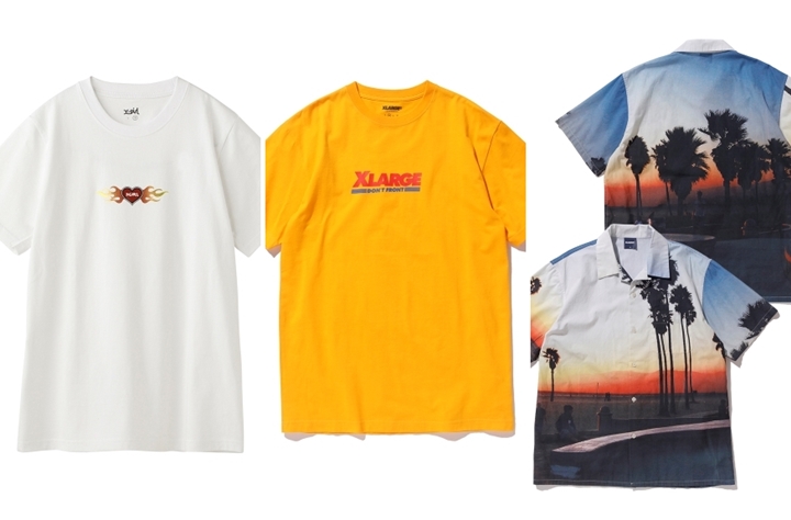 XLARGE/X-girl コラボ/レギュラーアイテムが5/11から発売 (エクストララージ エックスガール)