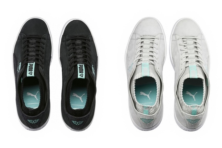 6/9発売！ダイアモンドサプライ × プーマ クライド ソック ロー 2カラー (DIAMOND SUPPLY CO. PUMA CLYDE SOCK LOW) [365653-01,02]