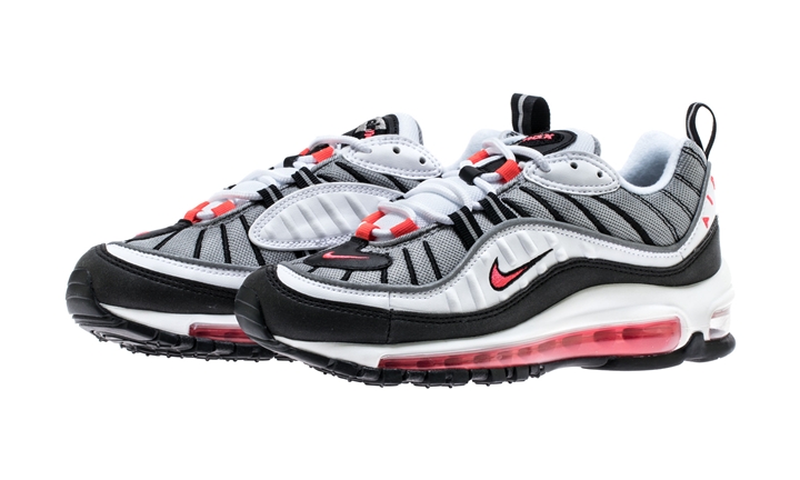 5/24発売予定！ナイキ ウィメンズ エア マックス 98 “ホワイト/ソーラー レッド” (NIKE WMNS AIR MAX 98 “White/Solar Red”) [AH6799-104]