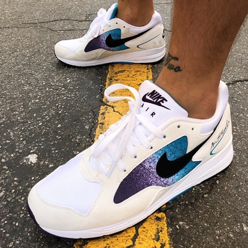 2018年夏発売予定！ナイキ エア スカイロン 2 レトロ "ホワイト/ブラック/エッグプラント" (NIKE AIR SKYLON II RETRO "White/Black/Eggplant") [AO1551-100]