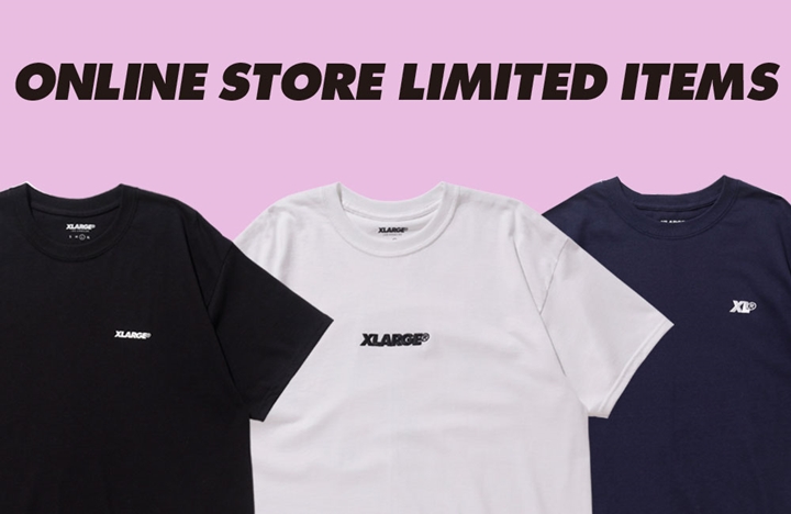 XLARGEから刺繍ロゴを配した「ONLINE STORE LIMITED ITEMS」が5/25発売 (エクストララージ オンライン ストア リミテッド アイテム)