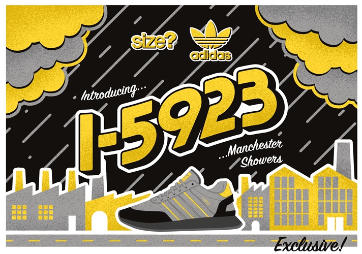5/18発売！SIZE? × adidas Originals I-5923 “Manchester Showers” (サイズ アディダス オリジナルス I-5923 “マンチェスター シャワーズ”)