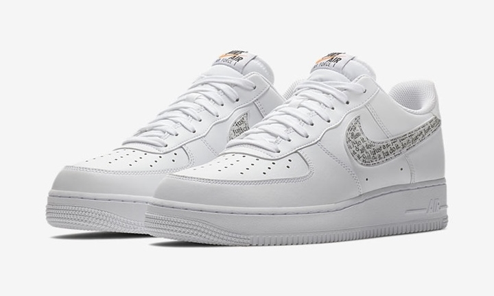 nike air force just do it white