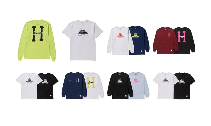 HUF直営店限定のスペシャルエディションアイテム「HUF DTC TEES」が5/15からリリース (ハフ)