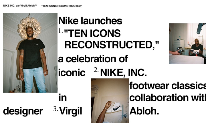 NIKELABにOFF-WHITE c/o VIRGIL ABLOH コラボページが再登場 (ナイキラボ オフホワイト)