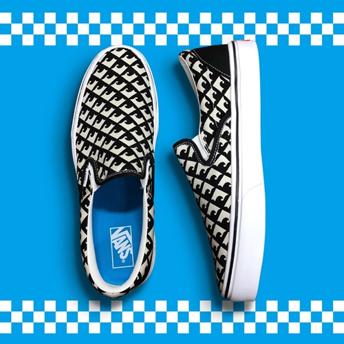 Greenroom Festival 会場にて波をモチーフにVANSを象徴する’Checkerboard’をアレンジしたSlip-Onが5/26から発売 (グリーンルーム フェスティバル バンズ)