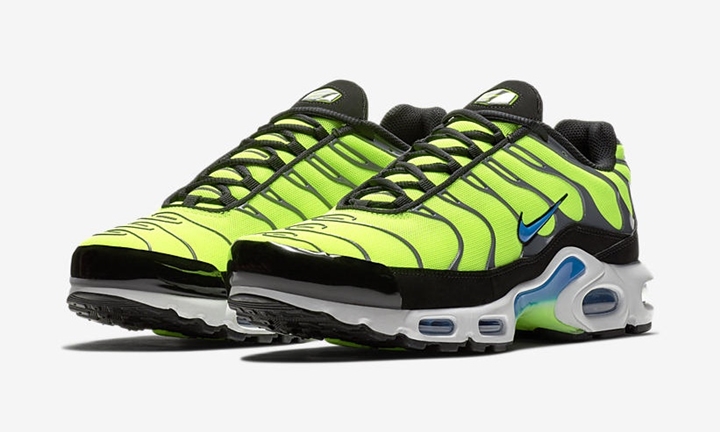 【オフィシャルイメージ】ナイキ エア マックス プラス “ボルト/ブラック” (NIKE AIR MAX PLUS “Volt/Black”) [852630-700]