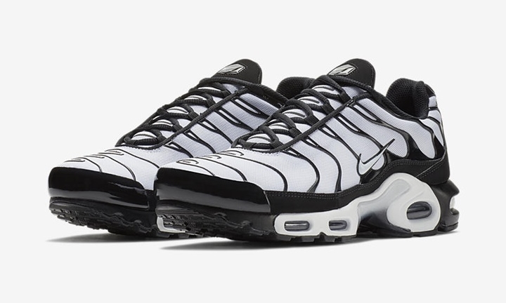 【オフィシャルイメージ】ナイキ エア マックス プラス “ホワイト/ブラック” (NIKE AIR MAX PLUS “White/Black”) [852630-032]