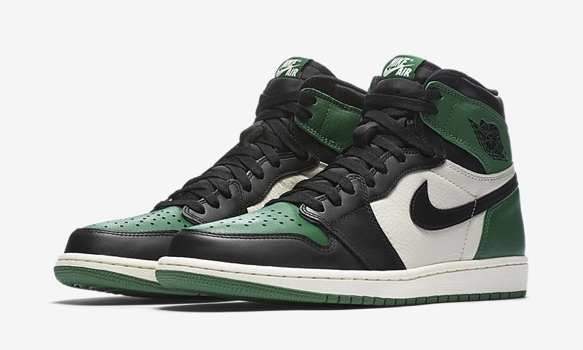 metallic green jordan 1