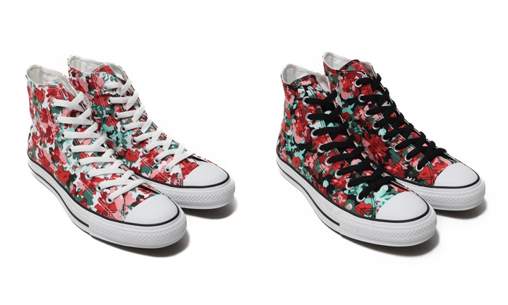 2色のフラワーパターンをアッパーに使用したCONVERSE ALL STAR FLOWER HIが6月発売 (コンバース オールスター フラワー ハイ)