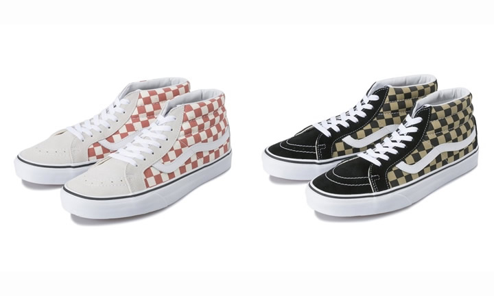 VANS Sk8-Mid REISSUE 2-Tone Checker (バンズ スケートミッド リイッシュー ツートン チェッカー)