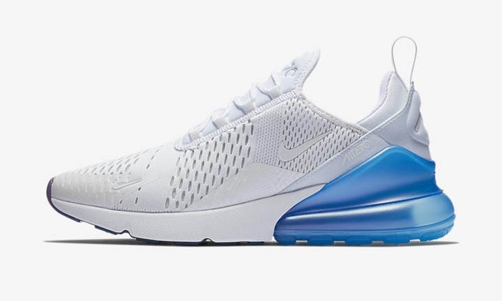 【オフィシャルイメージ】ナイキ エア マックス 270 “ホワイト/フォト ブルー” (NIKE AIR MAX 270 “White/Photo Blue”) [AQ7982-100]