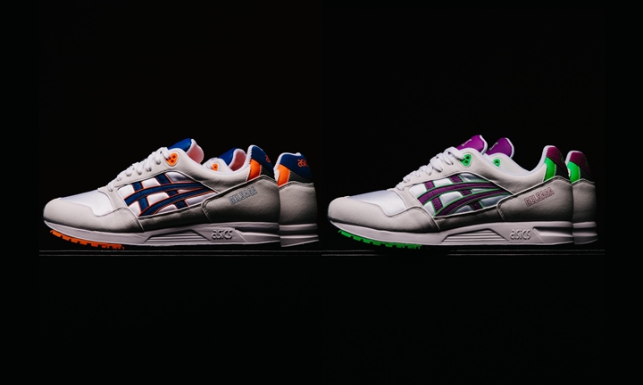 ASICS TIGER GEL-SAGA “White/Orchid” "White/Asics Blue" (アシックス タイガー ゲル サガ "ホワイト")