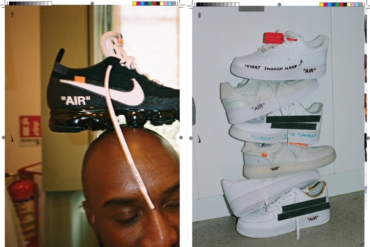 NIKE × OFF-WHITE C/O VIRGIL ABLOH “THE TEN”のデザインやフローを掲載した「TEXTBOOK」がオンラインにて発表 (ナイキ ヴァージル・アブロー)