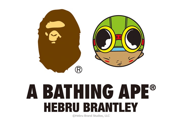 A BATHING APE x シカゴの現代アーティスト「ヘブル・ブラントリー(HEBRU BRANTLEY)」とのコラボアイテムが国内6/9から発売 (ア ベイシング エイプ)