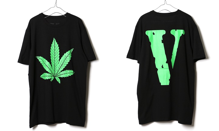 FREAK’S STORE オンラインにてVLONE "マリファナ プリント S/S TEE"が6/1から発売 (ヴィーロン フリークスストア)