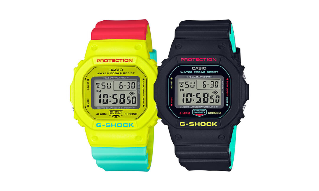 G-SHOCKから西海岸のサーフテイストにレゲエのエッセンスを加えたNewモデル「Breezy Rasta Color ブリージー・ラスタカラー」が6月発売 (ジーショック Gショック)