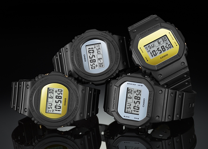 G-SHOCKからフェイス部にミラーダイアルを採用したNewモデル「Metallic Mirror Face-メタリック・ミラーフェイス」が6/8から発売 (Gショック ジーショック)